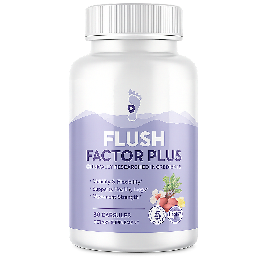 Flush Factor Plus supplement bottle