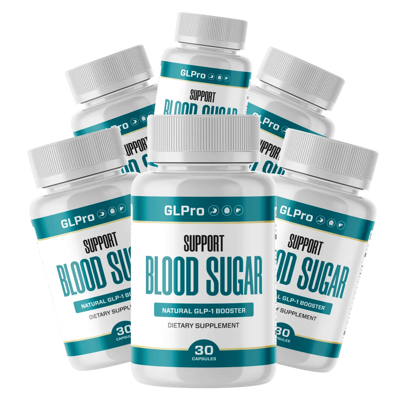 GLPro 2, 3 and 6 bottle packages